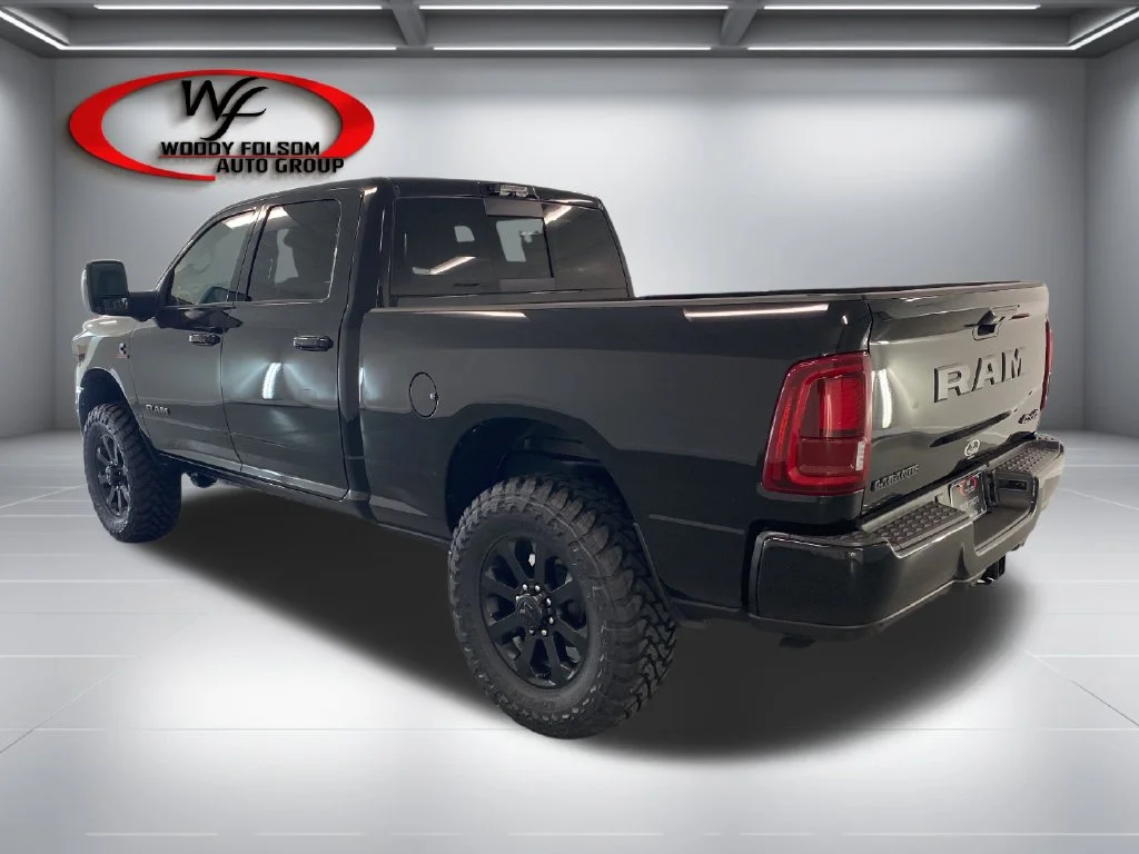 New 2026 Diamond Black Crystal Pearl-Coat Exterior Paint RAM Laramie image 8
