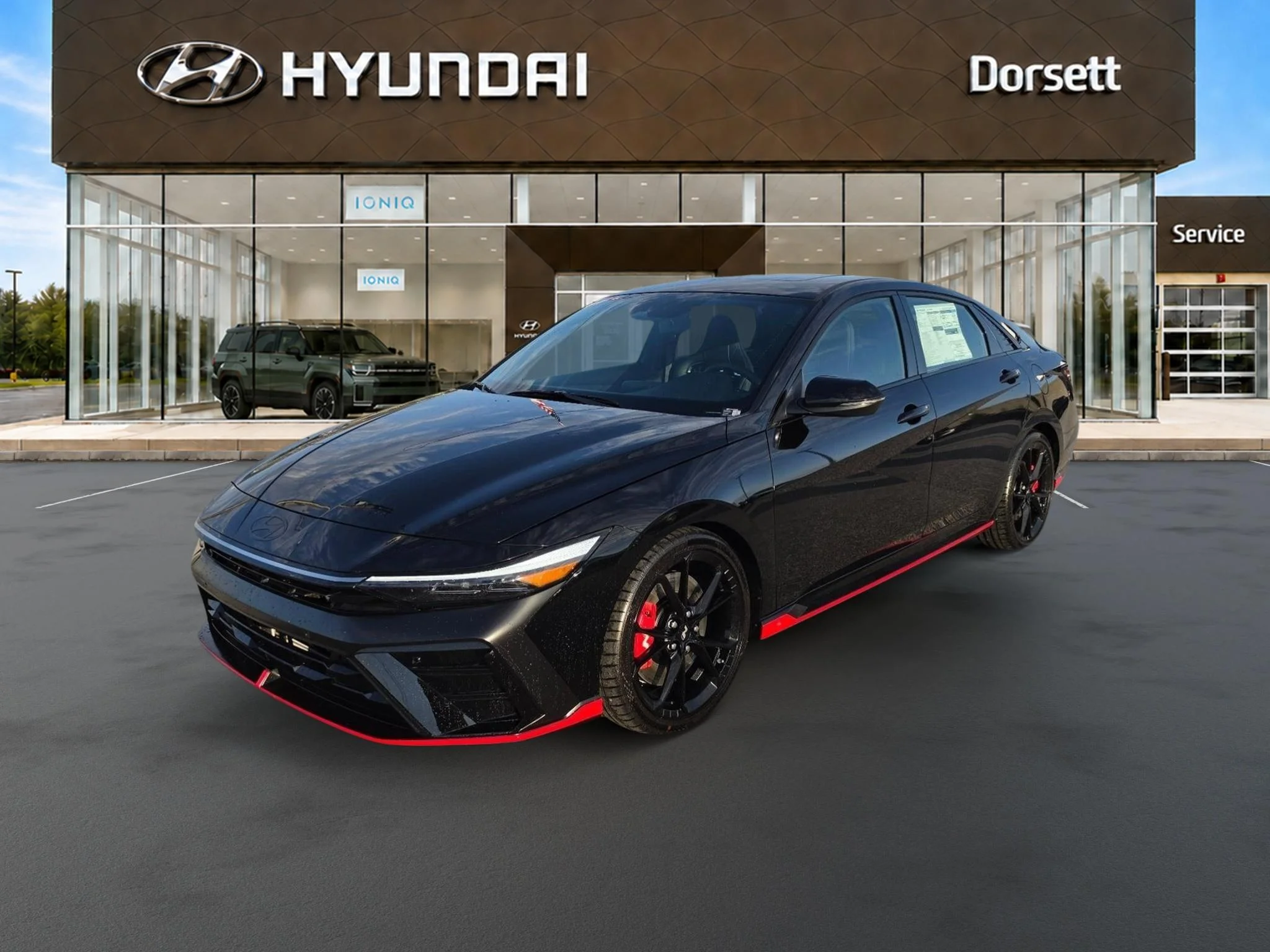 New 2026 Abyss Black Hyundai Base image 1