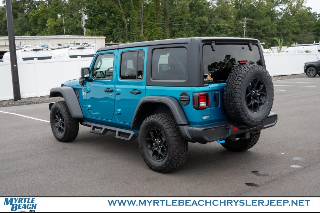 Used 2024 Bikini Pearl Coat Jeep Willys 4xe image 4
