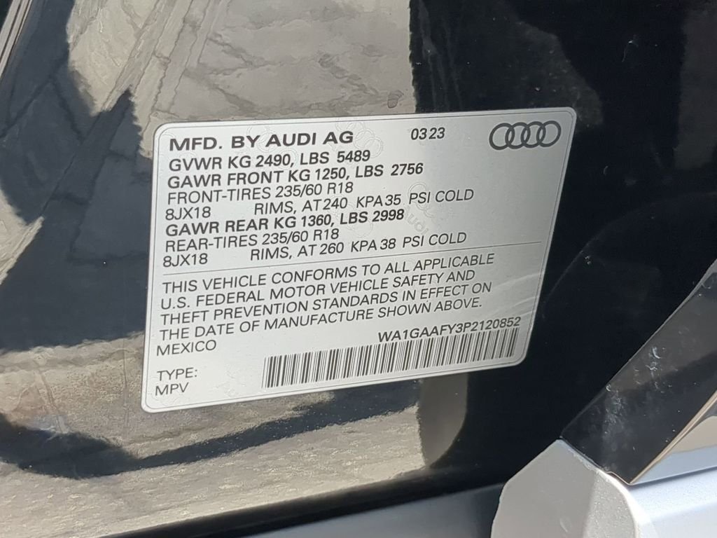 Used 2023 Black Audi 45 S line Premium image 37
