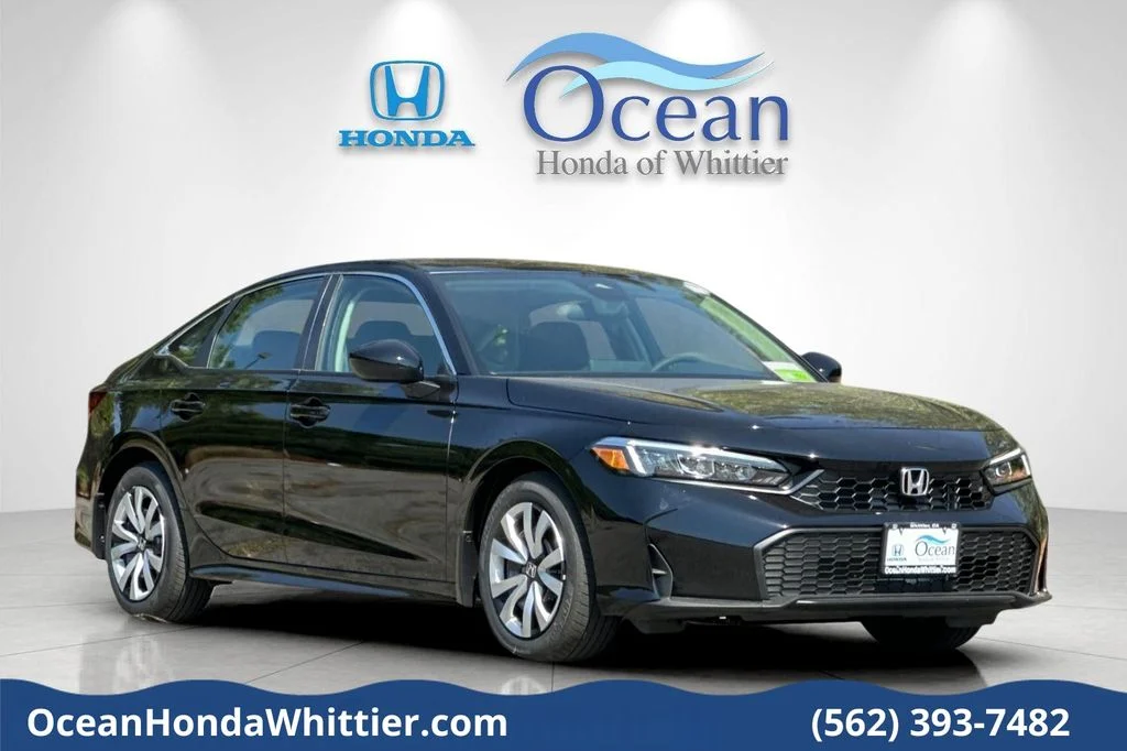 New 2026 Crystal Black Pearl Honda LX image 1