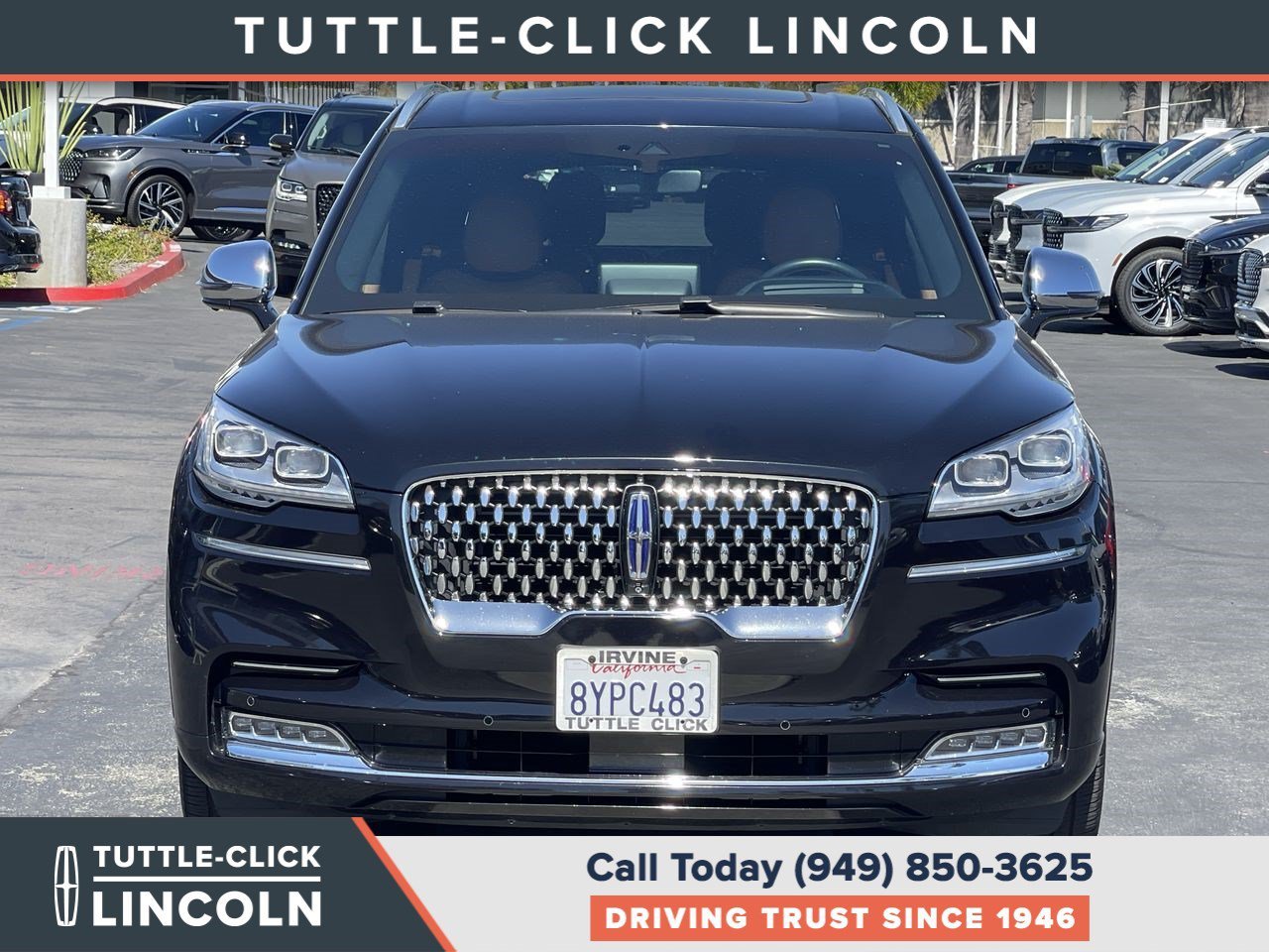 Certified Used 2022 Black Lincoln Black Label Grand Touring image 2