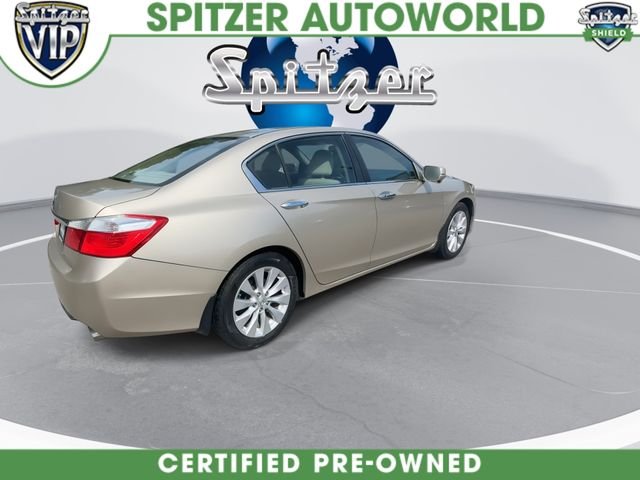 Certified Used 2015 Champagne Frost Pearl Honda EX image 9