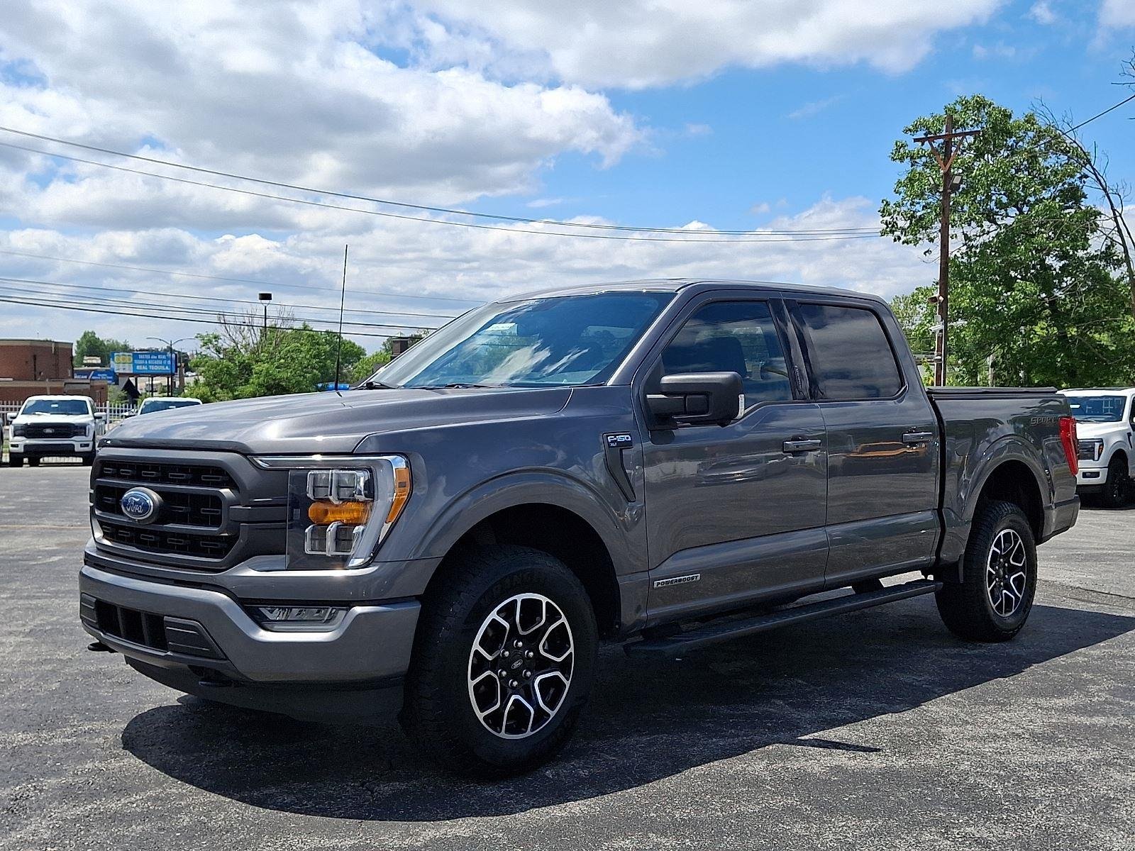 Certified Used 2022 Carbonized Gray Ford XLT image 3