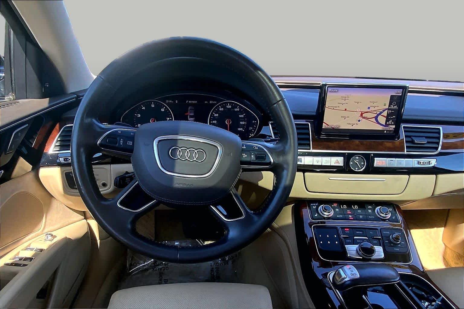 Used 2012 Emerald Black Metallic Audi  image 6