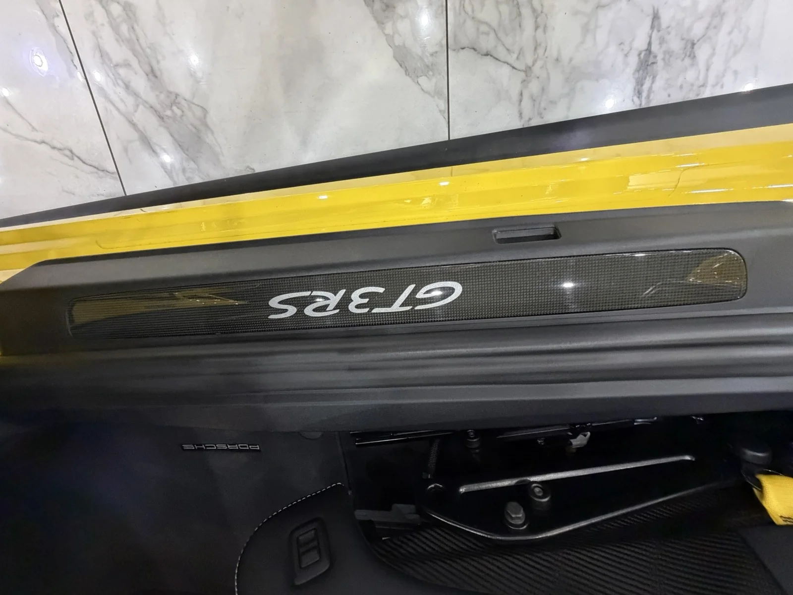Used 2019 Racing Yellow Porsche GT3 RS Weissach Edition w/ Navi & rearCam image 24