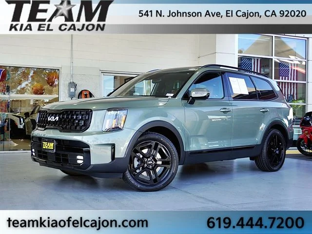 Used 2024 Green Kia SX X-Line AWD image 2