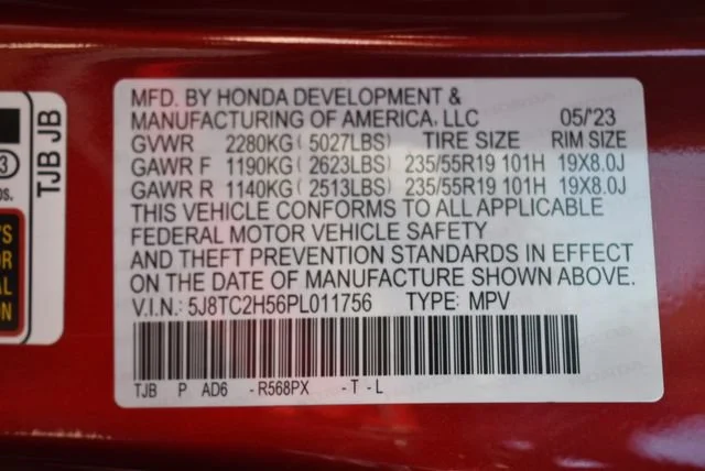 Certified Used 2023 Performance Red Pearl Acura SH-AWD TECH image 43