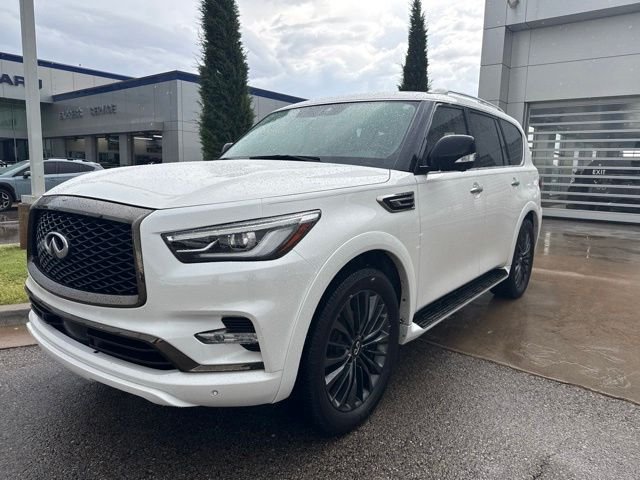 Used 2021 White INFINITI Premium Select image 2