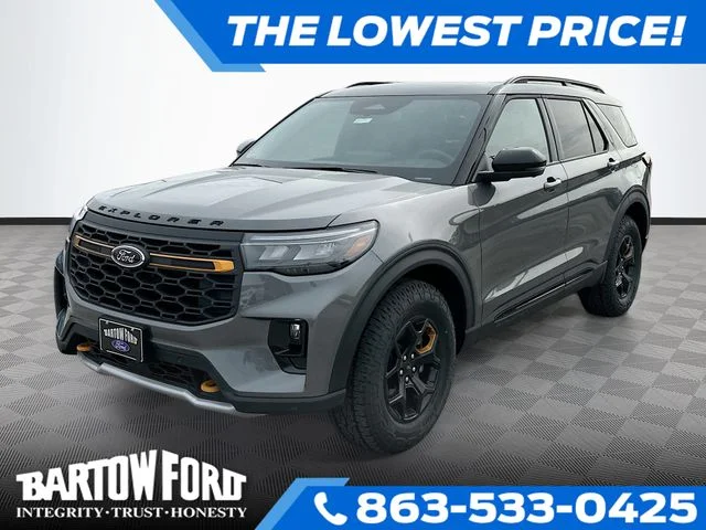 New 2026 Gray Metallic Ford Tremor image 1