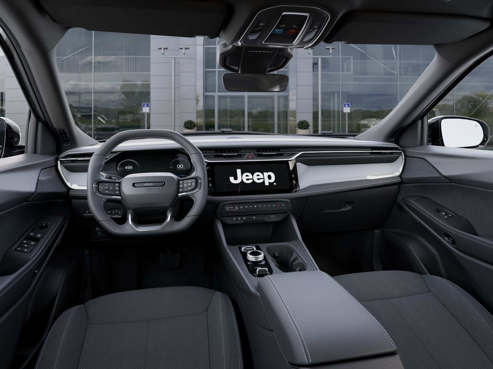 New 2026 Bright White Clear-Coat Exterior Paint Jeep Laredo image 43