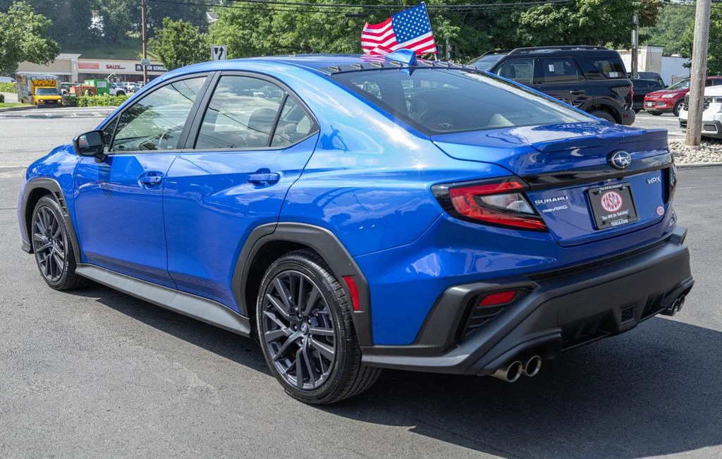 Used 2023 Blue Subaru Premium image 4