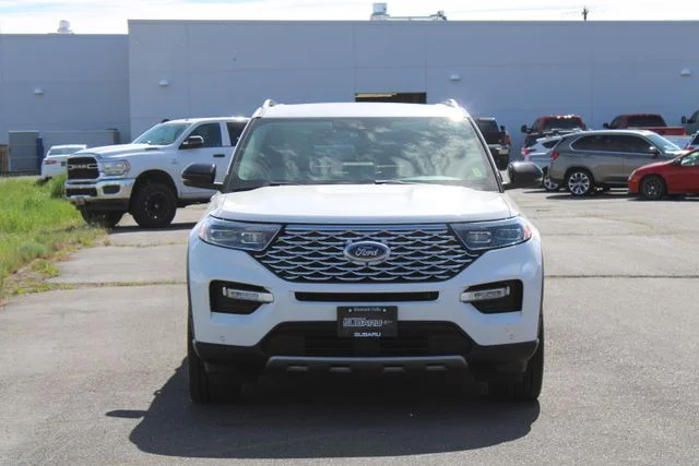 Used 2021 White Ford Platinum image 9