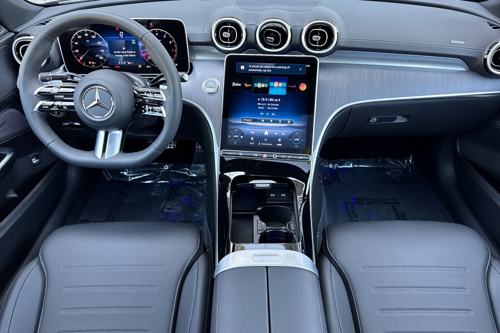 New 2026 Obsidian Black Metallic Mercedes-Benz C 300 image 2