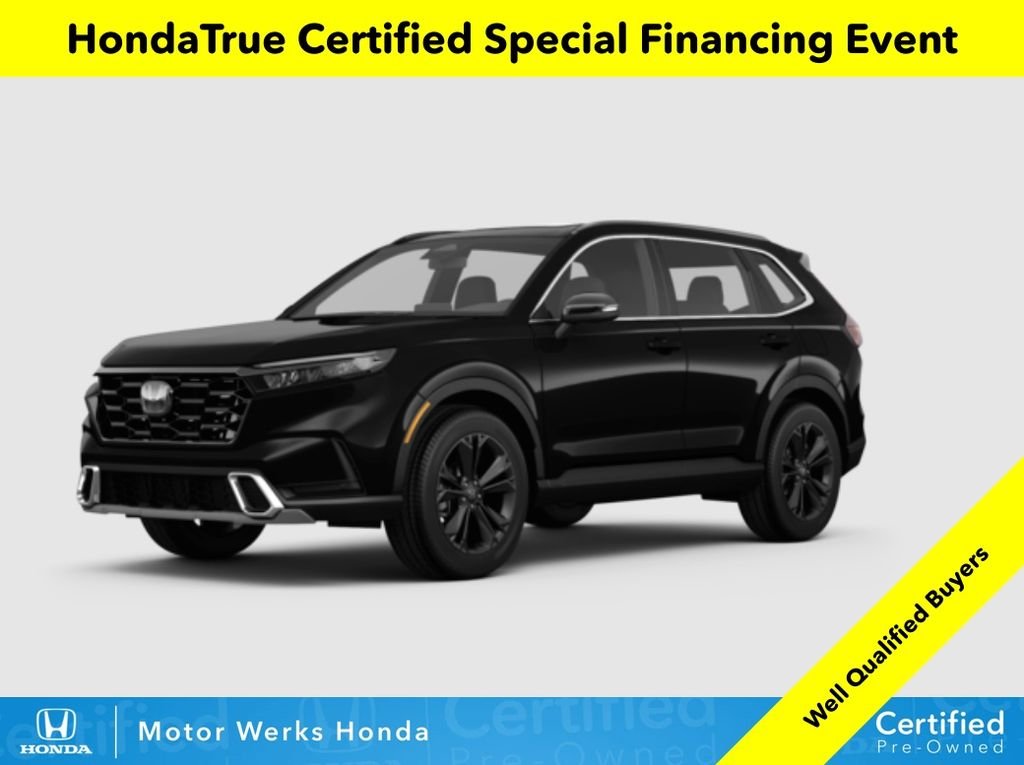 Certified Used 2024 Crystal Black Pearl Honda Sport Touring image 1