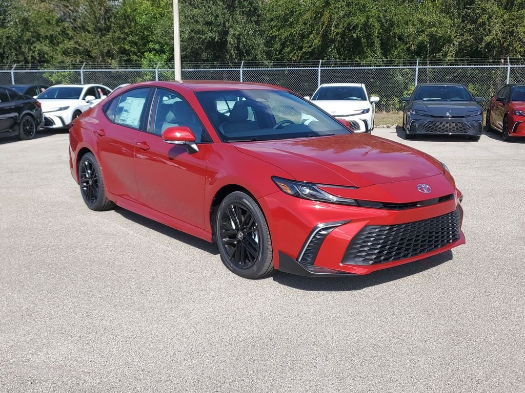New 2026 Supersonic Red <sup>1</sup> Toyota  SE image 3