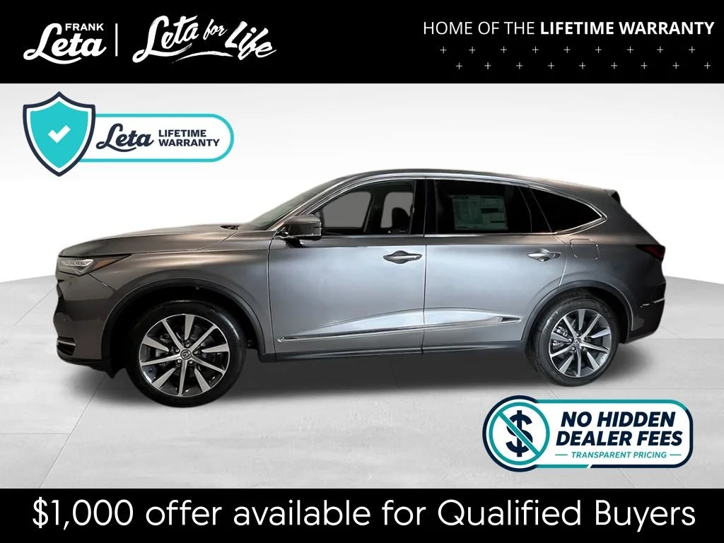 New 2026 Liquid Carbon Metallic Acura Technology Package image 2