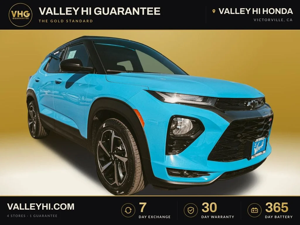Used 2023 Blue Chevrolet RS image 1