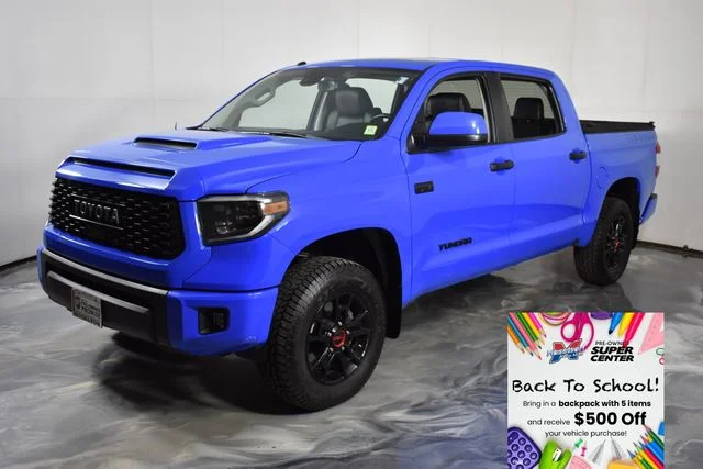 Used 2019 Blue Toyota TRD Pro image 1