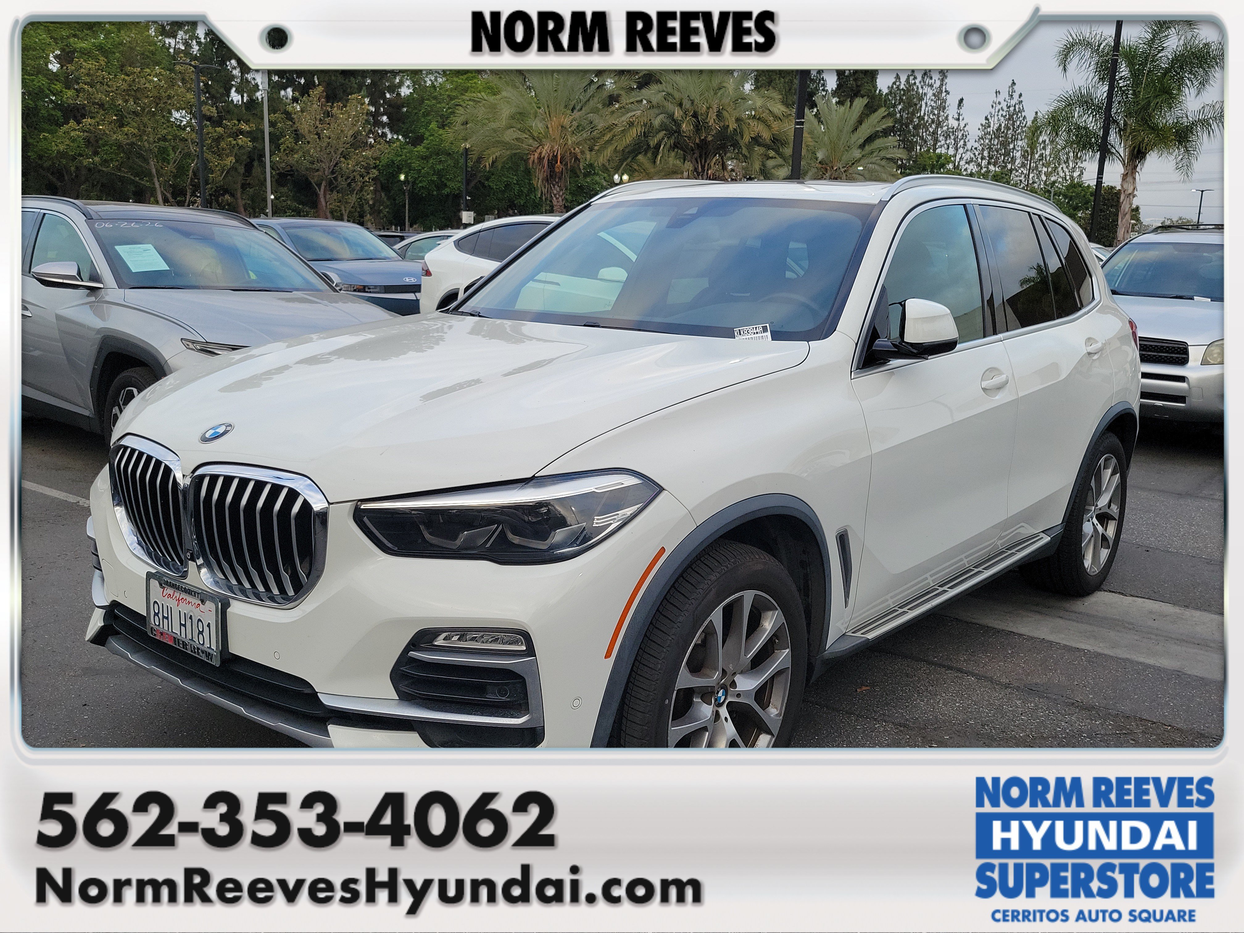 Used 2019 Alpine White BMW xDrive40i image 1