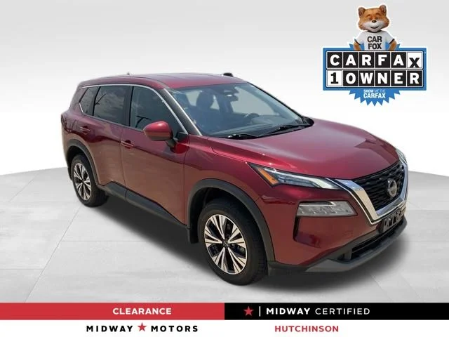 Used 2023 Red Nissan SV image 1