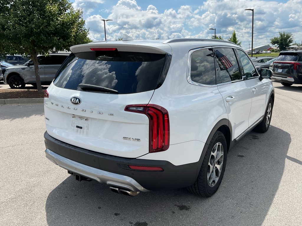 Used 2020 Snow White Pearl Kia EX image 10