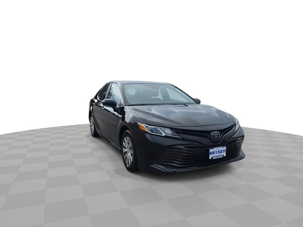Used 2019 Black Toyota LE image 2