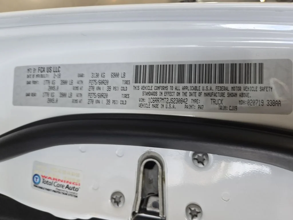 Used 2018 White Ram Night image 25