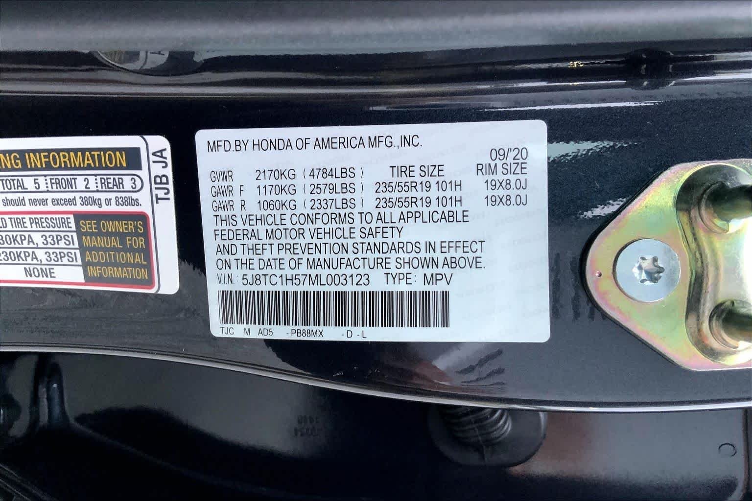 Used 2021 Gunmetal Metallic Acura w/Technology Package image 31