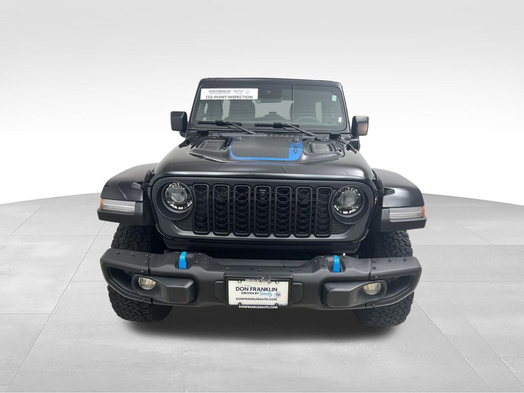 Used 2024 Black Jeep Rubicon 4xe image 8