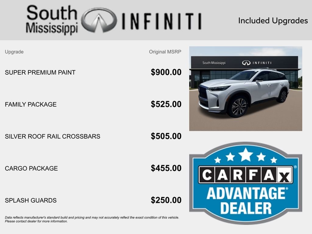 New 2027 RADIANT WHITE INFINITI Luxe FWD image 5