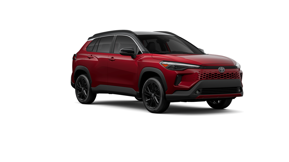 New 2026 Soul Red Crystal  with Jet Black roof Toyota Hybrid XSE image 15