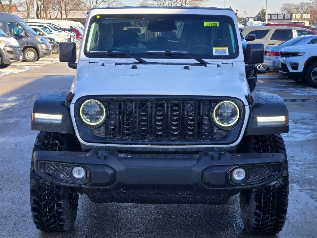 New 2026 Bright White Clear-Coat Exterior Paint Jeep Willys image 2