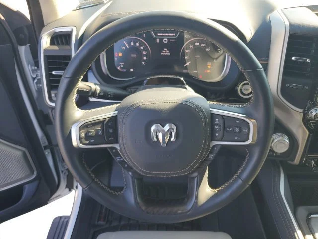 Used 2025 Bright White Clearcoat Ram Tungsten image 17