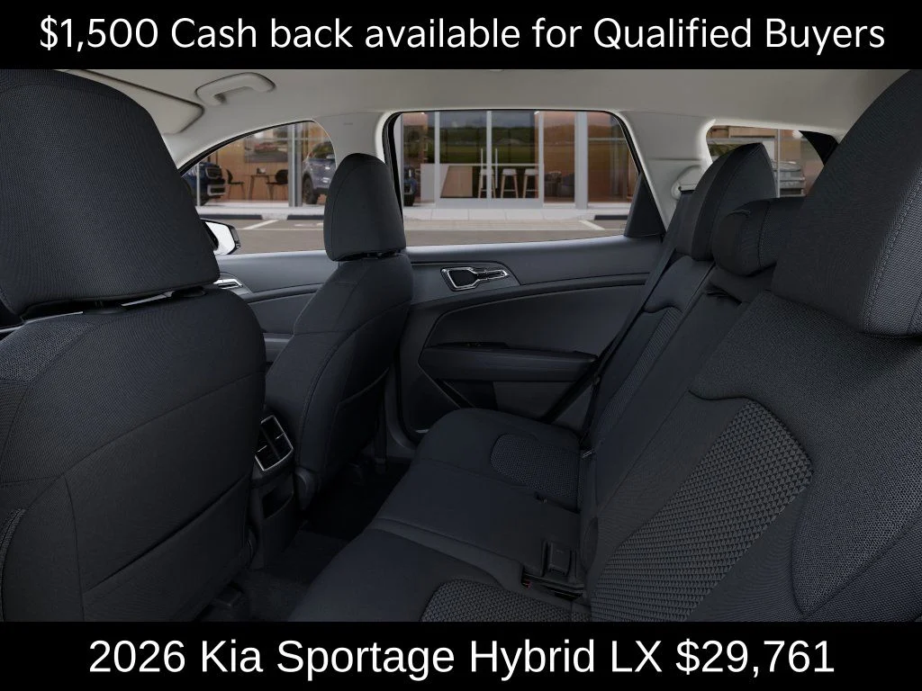 New 2026 Fusion Black Kia LX image 18