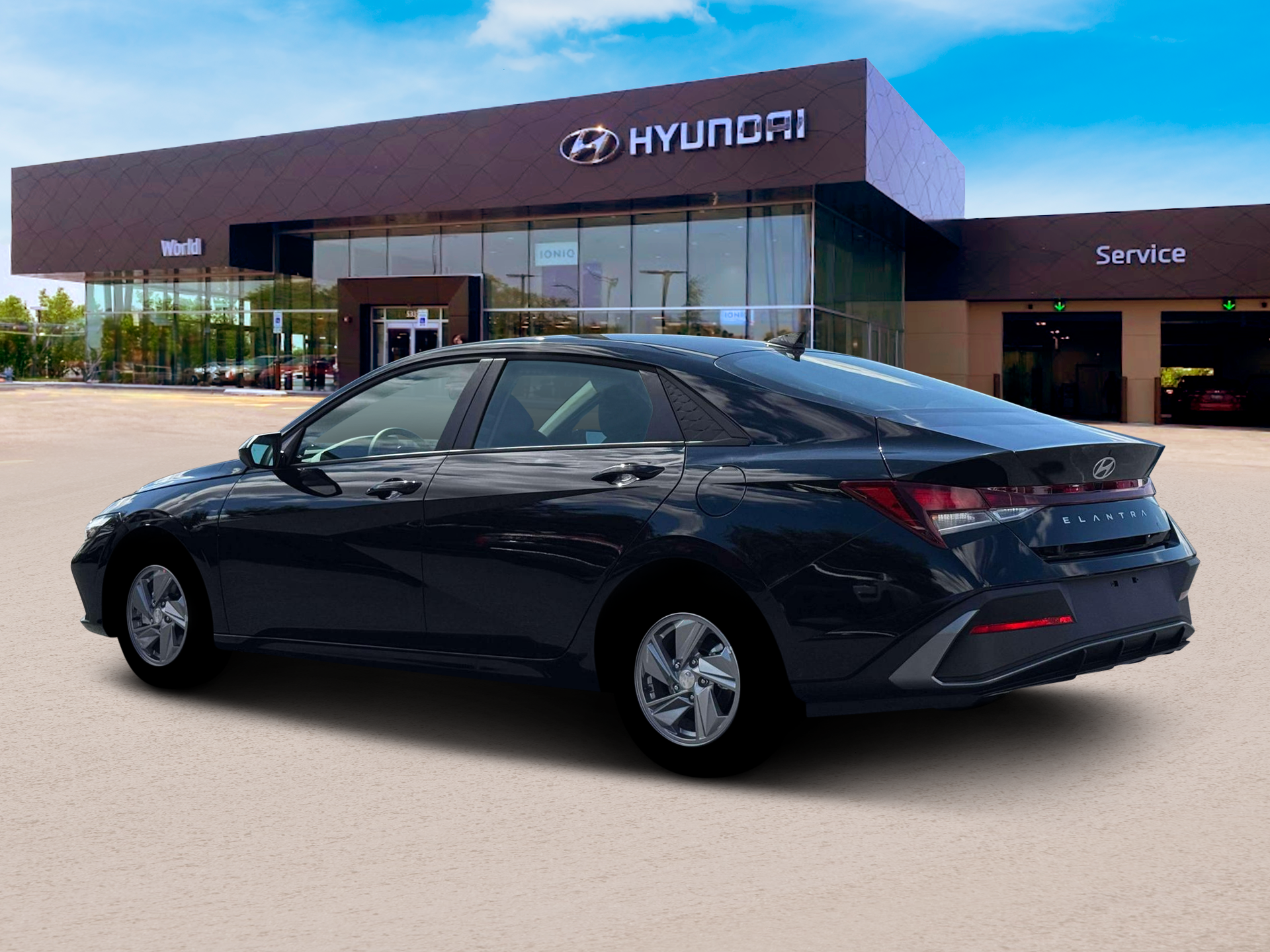 New 2026 Abyss Black Hyundai SE image 4