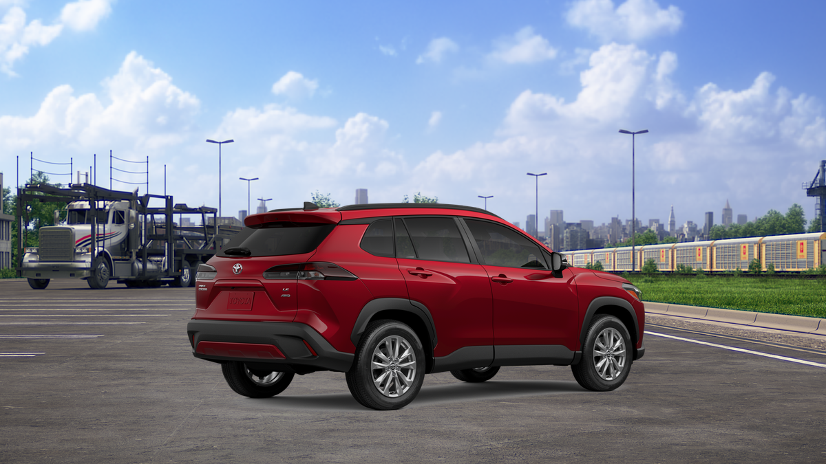 New 2026 Soul Red Crystal Toyota LE image 10