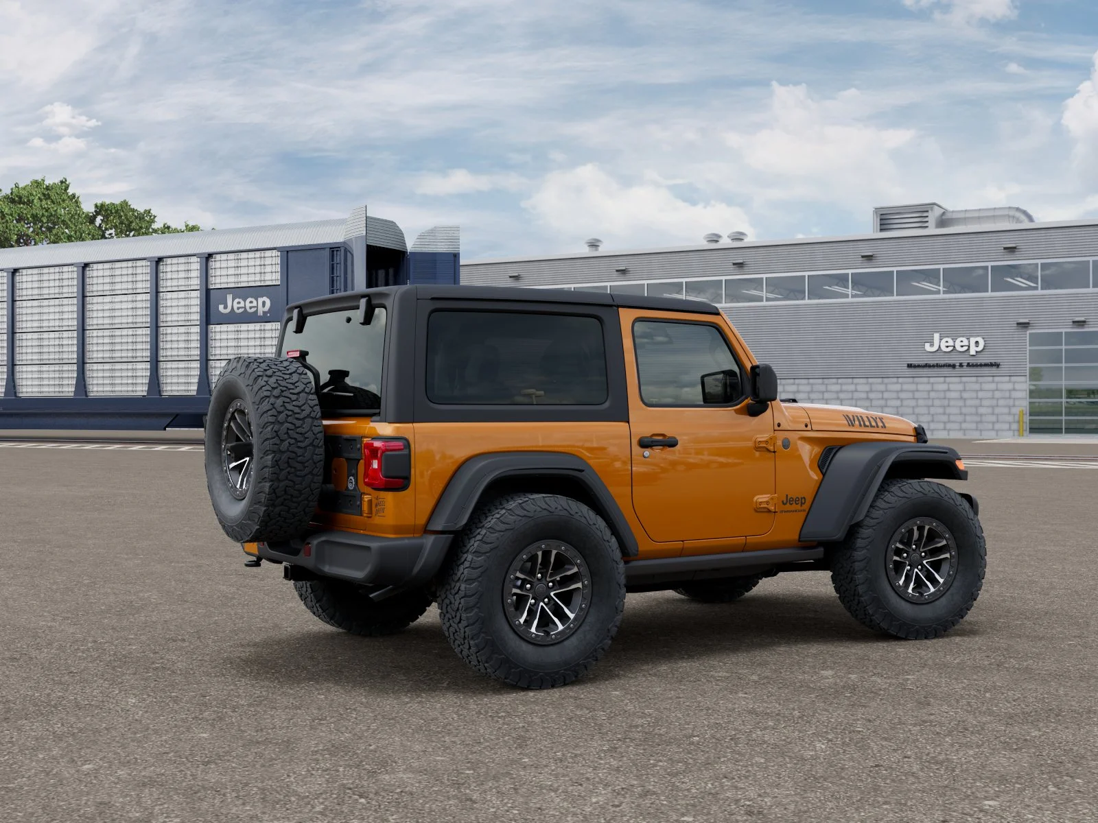 New 2026 Goldilocks Exterior Paint Jeep Willys image 2