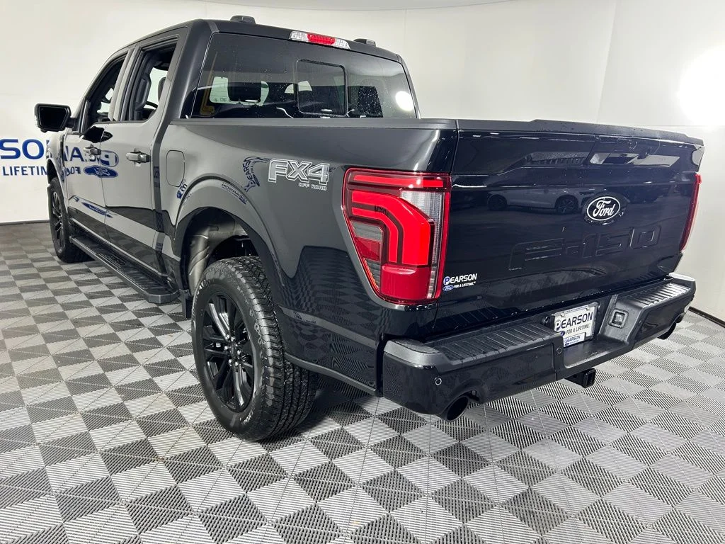 New 2026 Agate Black Metallic Ford Lariat image 9