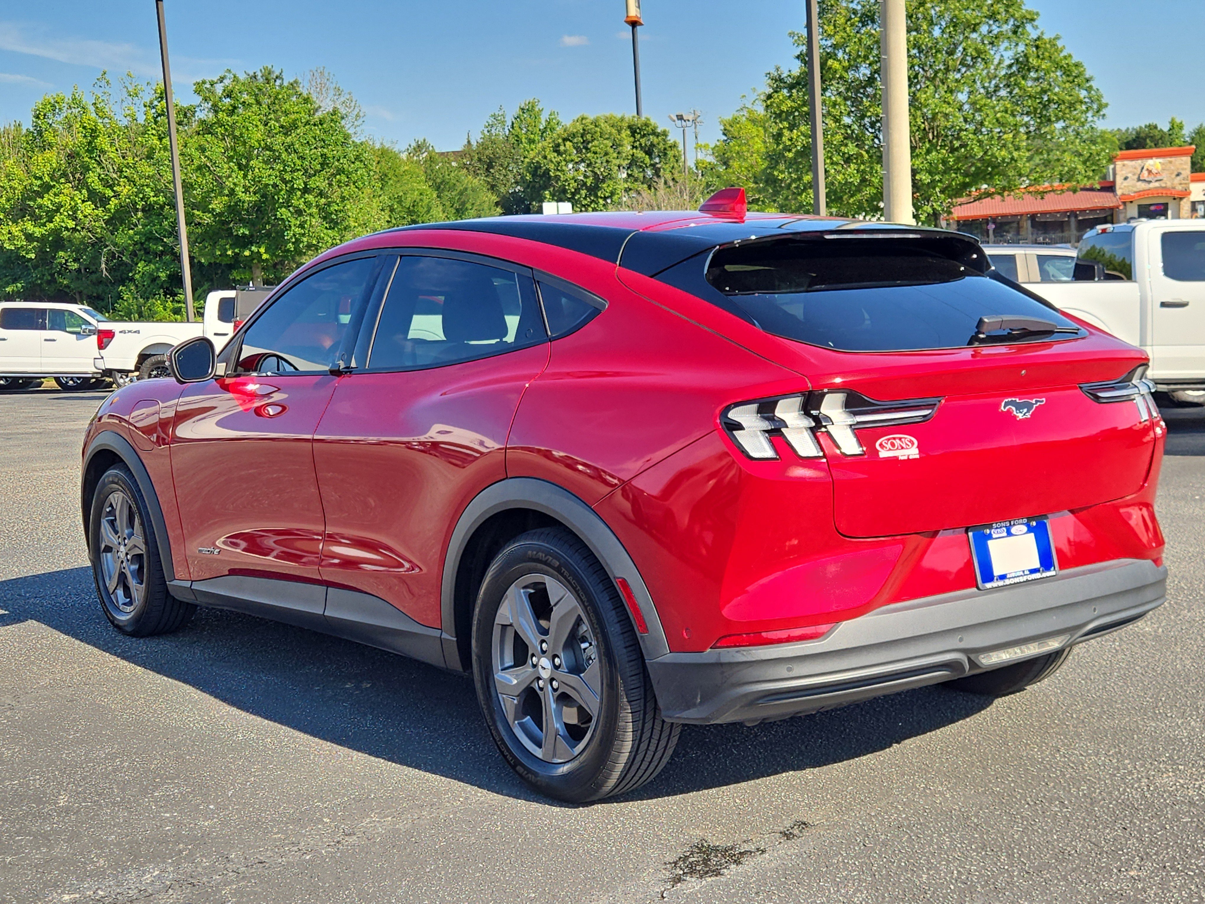Certified Used 2022 Red Metallic Ford Select image 9