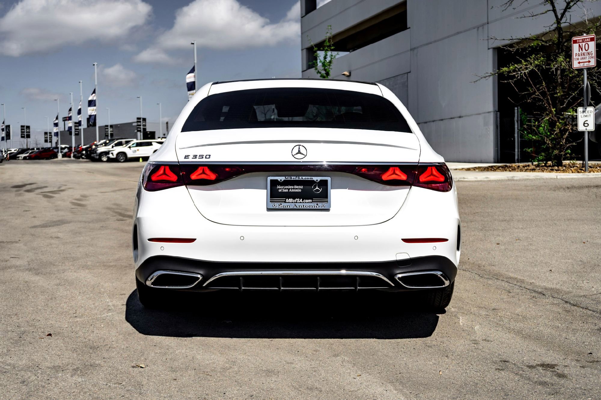 Certified Used 2025 Polar White Mercedes-Benz E 350 image 6