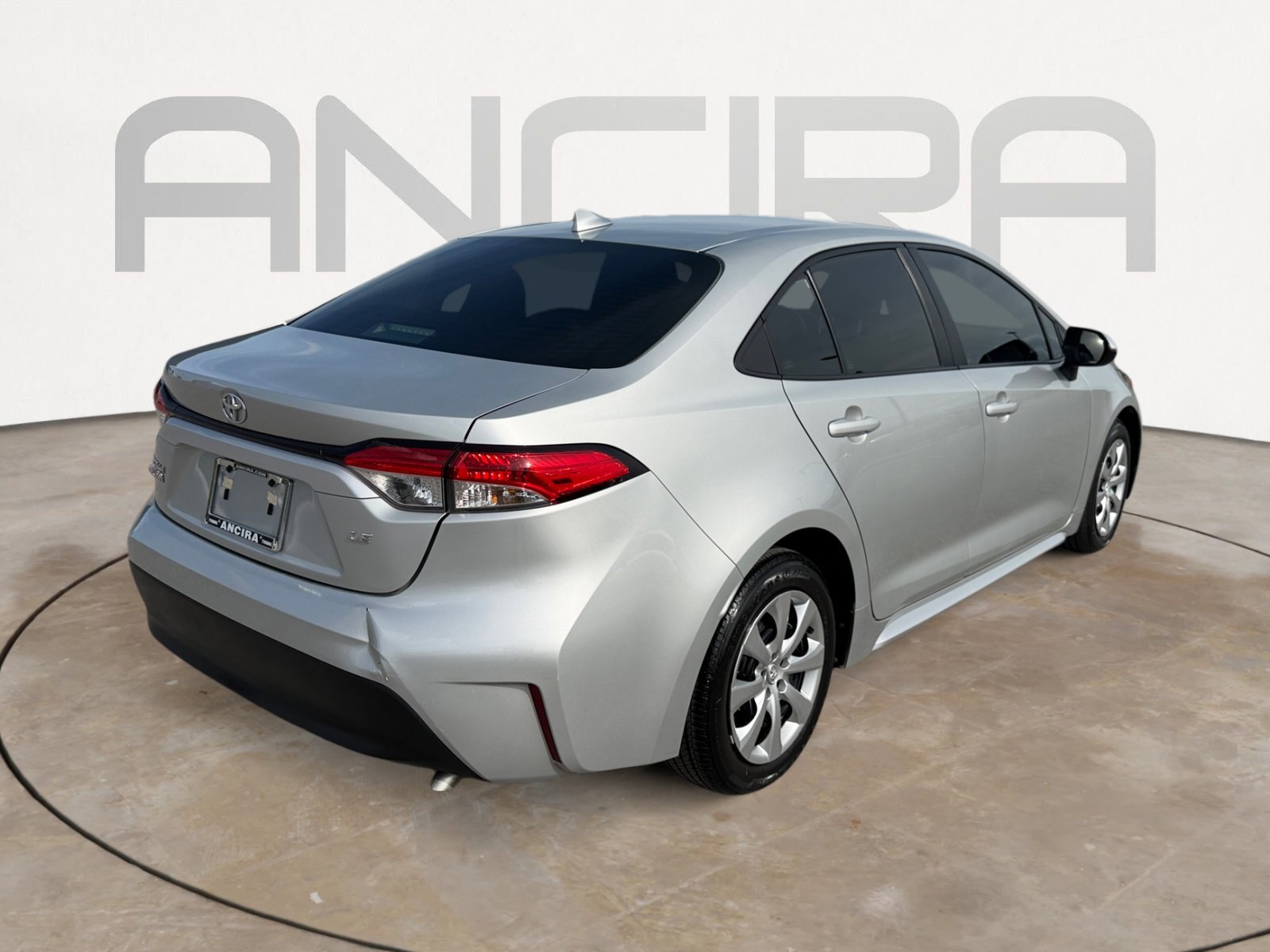 Used 2024 Classic Silver Metallic Toyota LE image 11