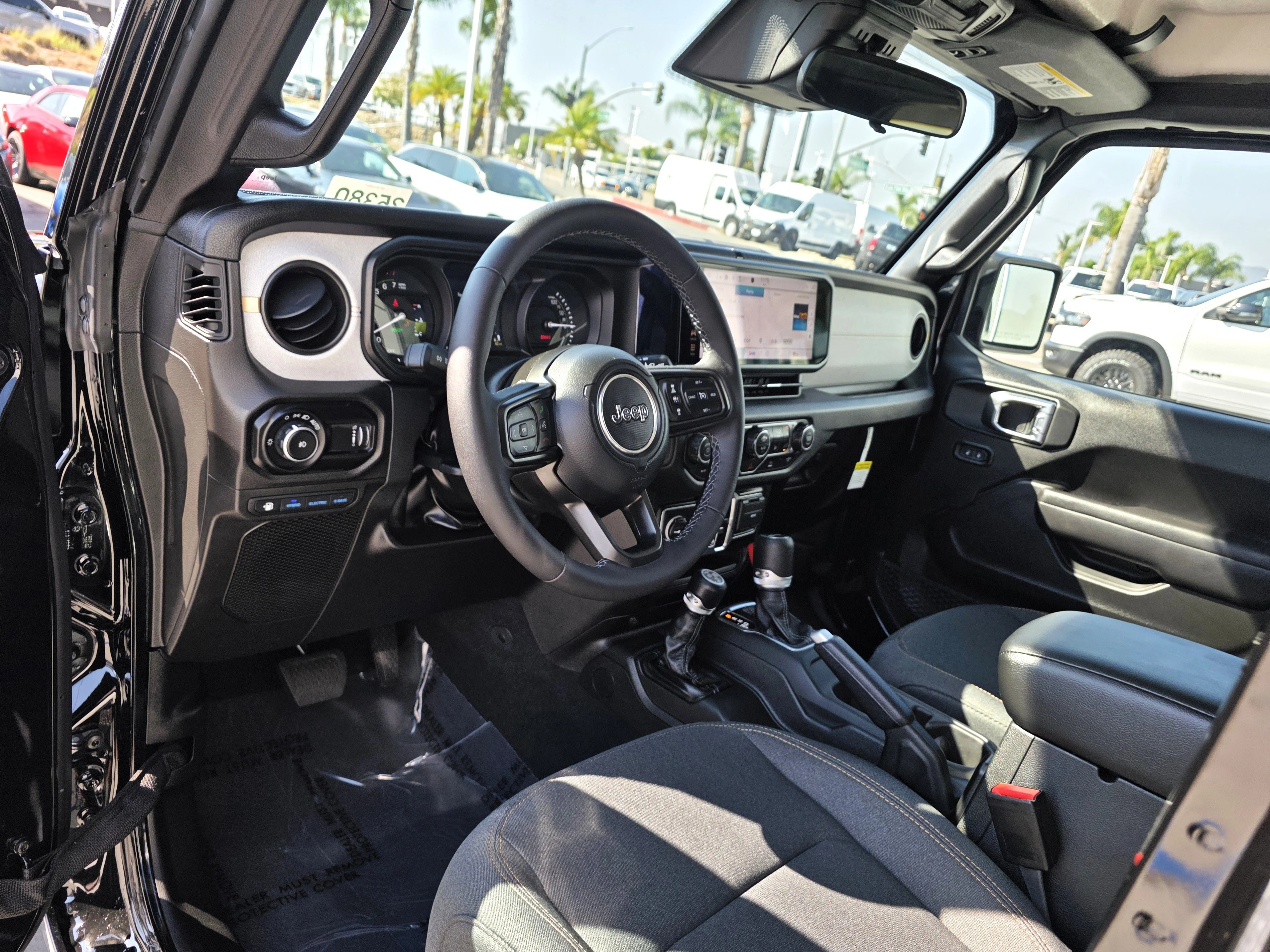 New 2025 Black Clearcoat Jeep Sport S 4xe image 10