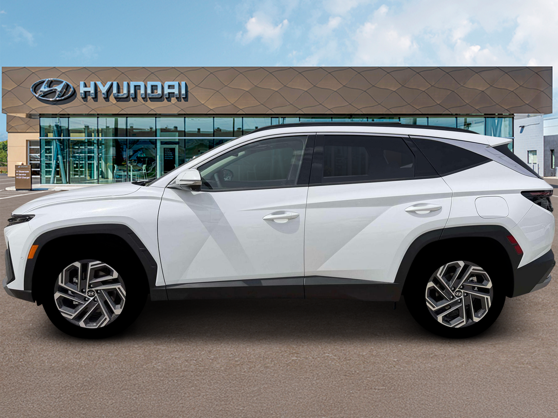 New 2026 Creamy White Pearl Hyundai Limited image 3