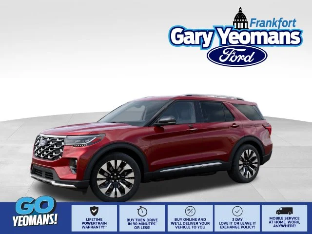 New 2027 Red Ford Platinum image 1