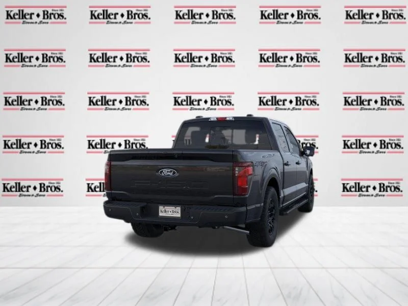 New 2026 Agate Black Metallic Ford XLT image 8