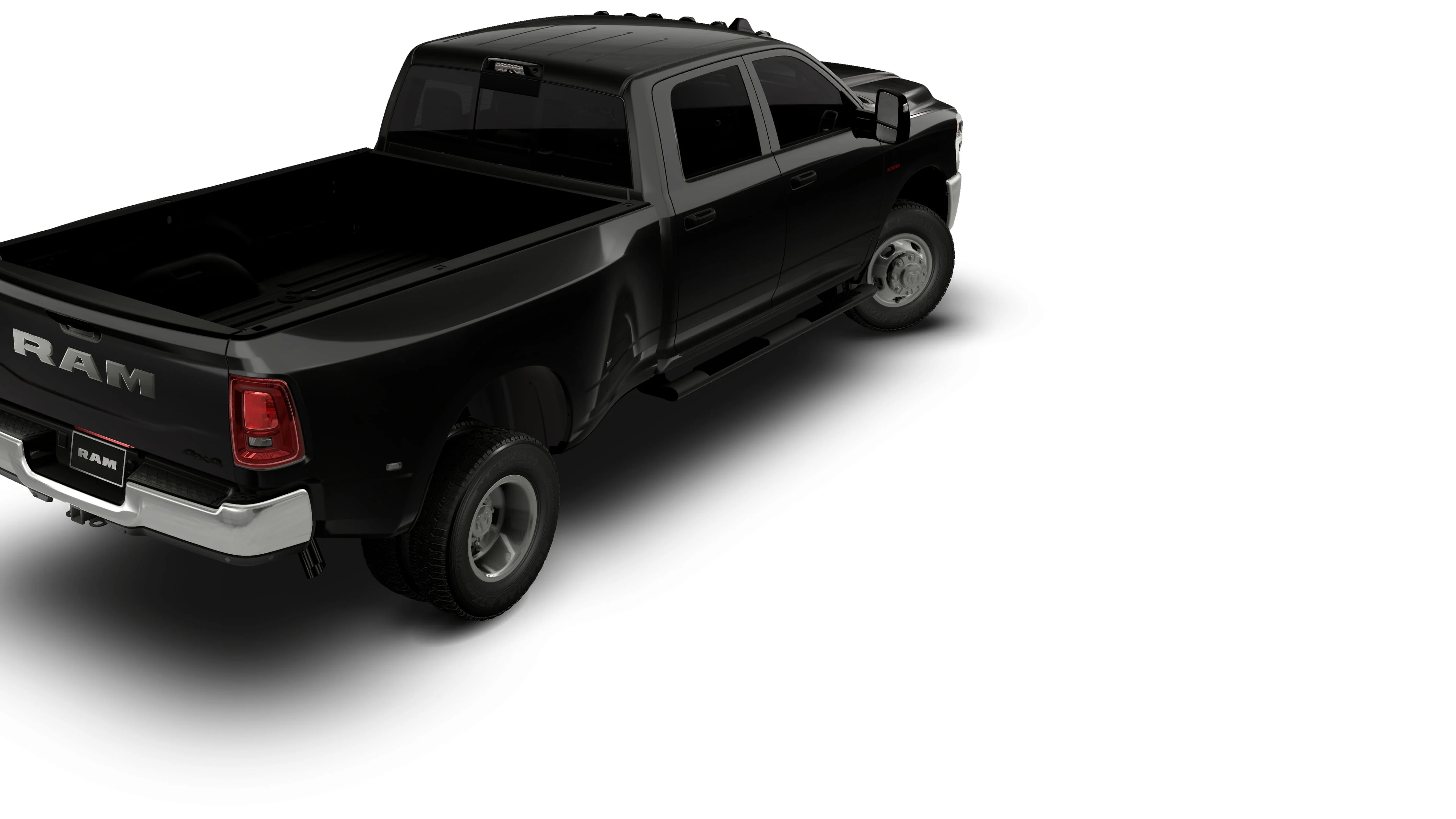 New 2026 Diamond Black Crystal Pearl-Coat Exterior Paint RAM TRADESMAN image 14