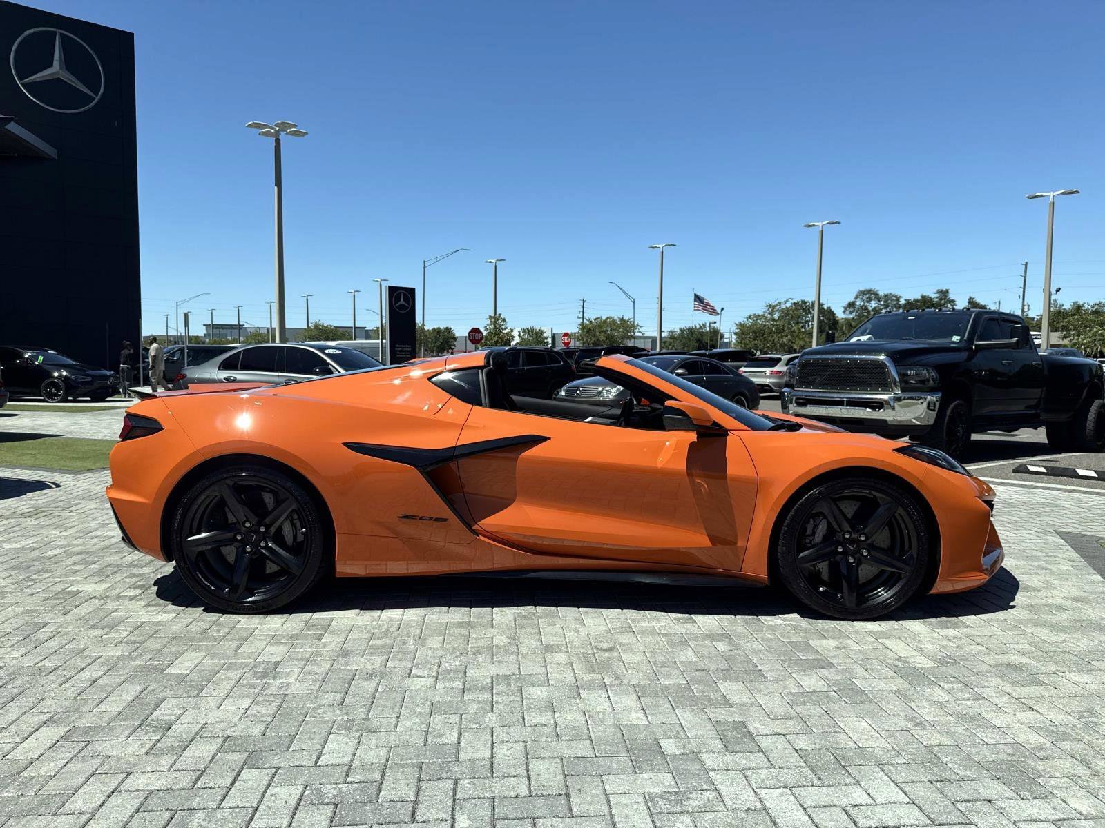 Used 2023 Amplify Orange Tintcoat Chevrolet Z06 image 6