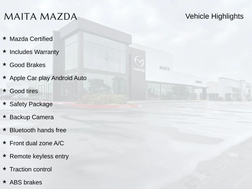 Certified Used 2025 Polymetal Gray Metallic Mazda 2.5 S Carbon Edition image 6