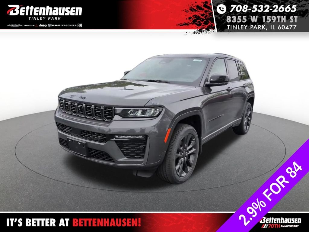 New 2026 Baltic Gray Metallic Clear-Coat Exterior Paint Jeep Limited Reserve image 2